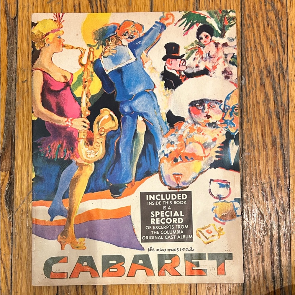 Vintage Cabaret Musical Program 1966